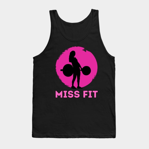 fitness for women Tank Top by AlephArt